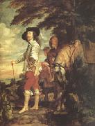 Anthony Van Dyck Charles I King of England Hunting (mk05) painting